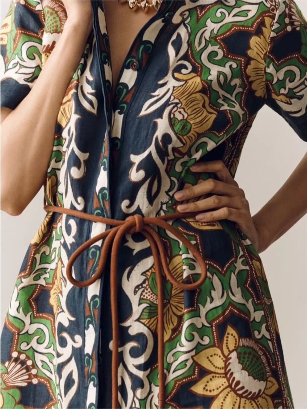 ALÉMAISLiana Shirtdress - Picture 2 of 3